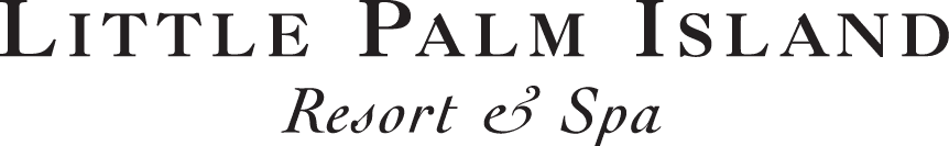 The Little Palm Island Resort & Spa logo in black and white
