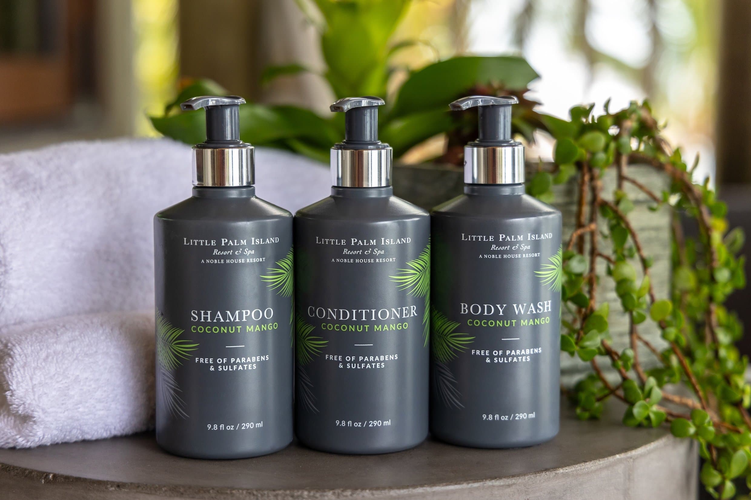 Bath products by Little Palm Island