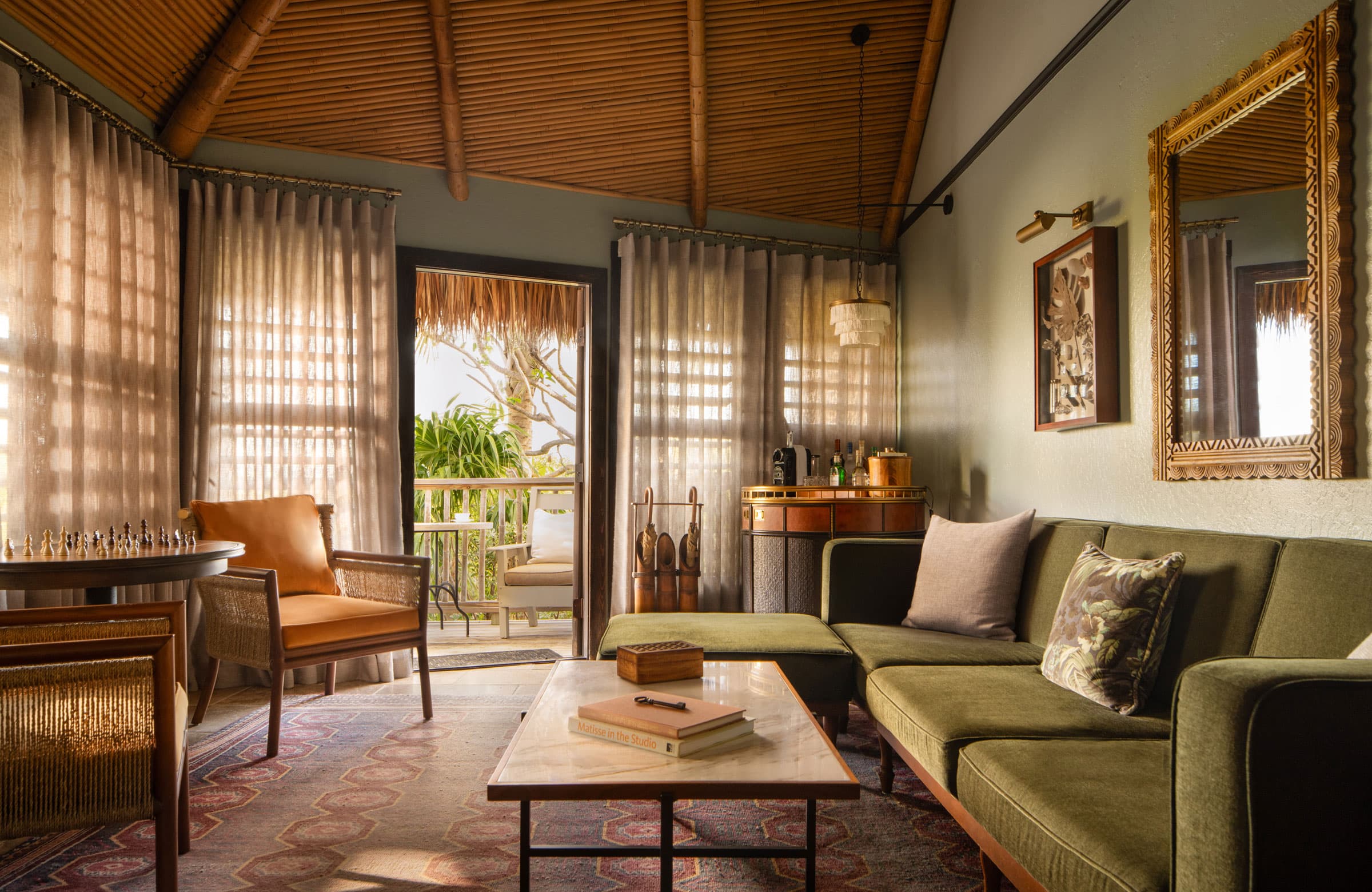 Living Room And Balcony