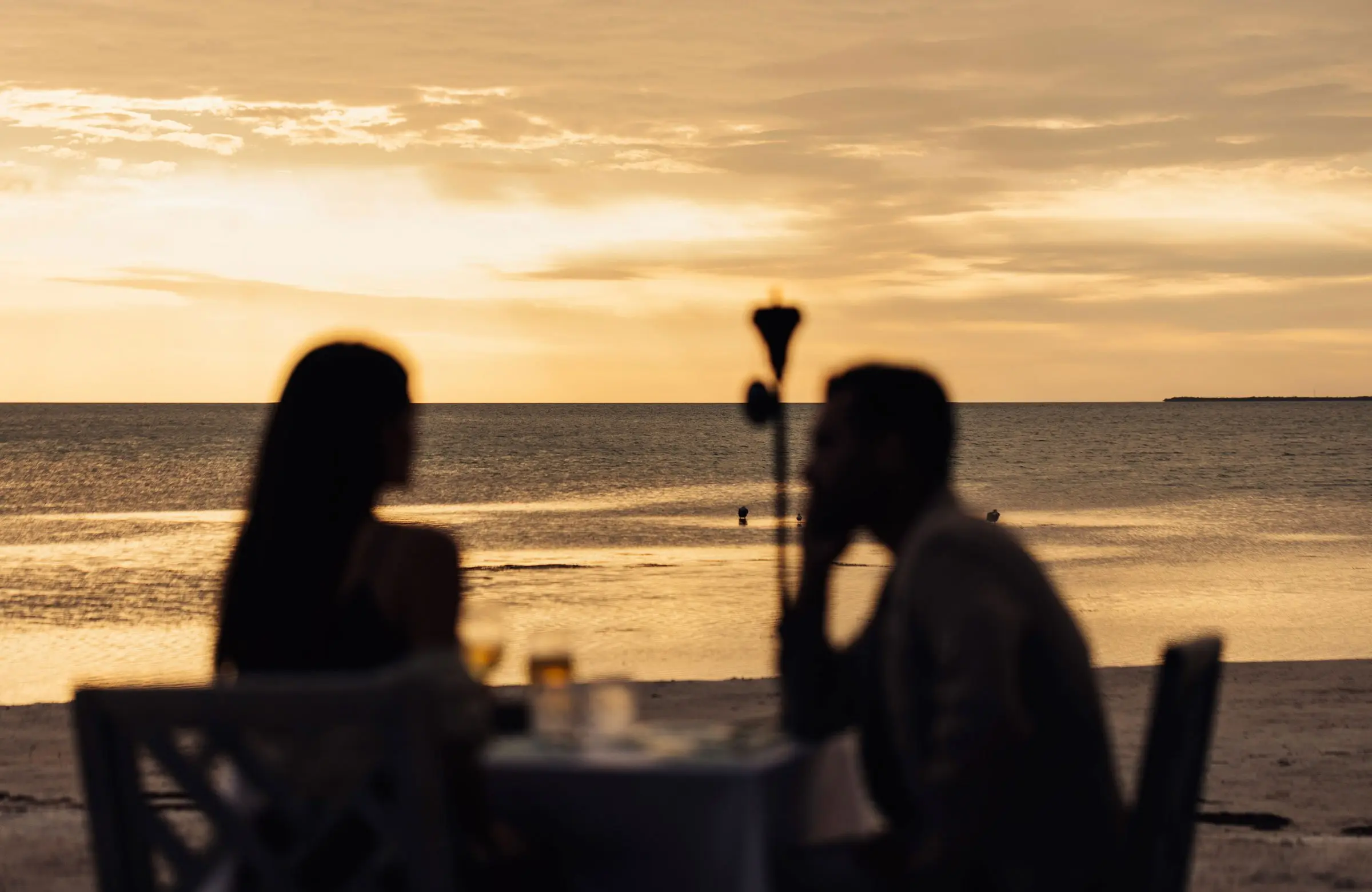 Private Beach Dining
