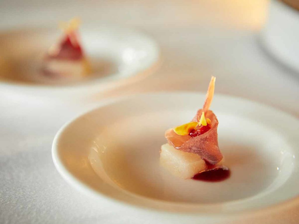 Appetizer table.