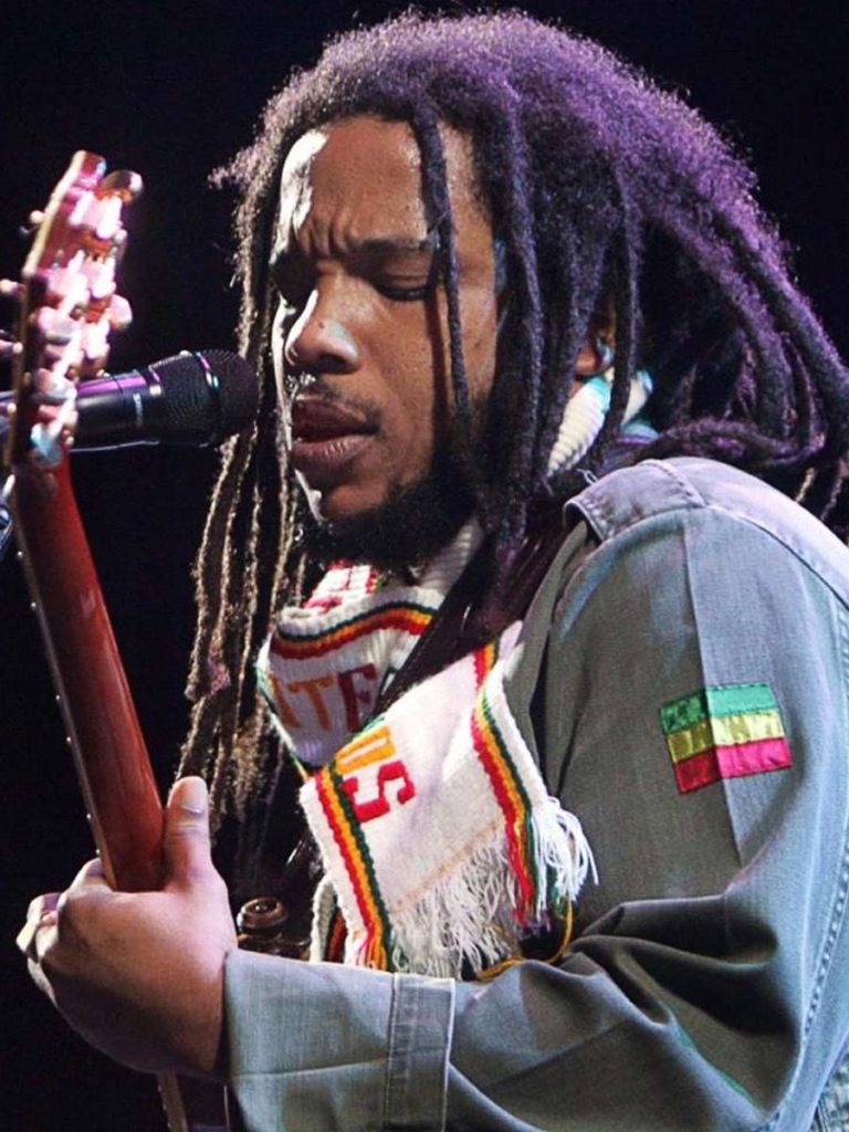 Stephen Marley With A Guitar.