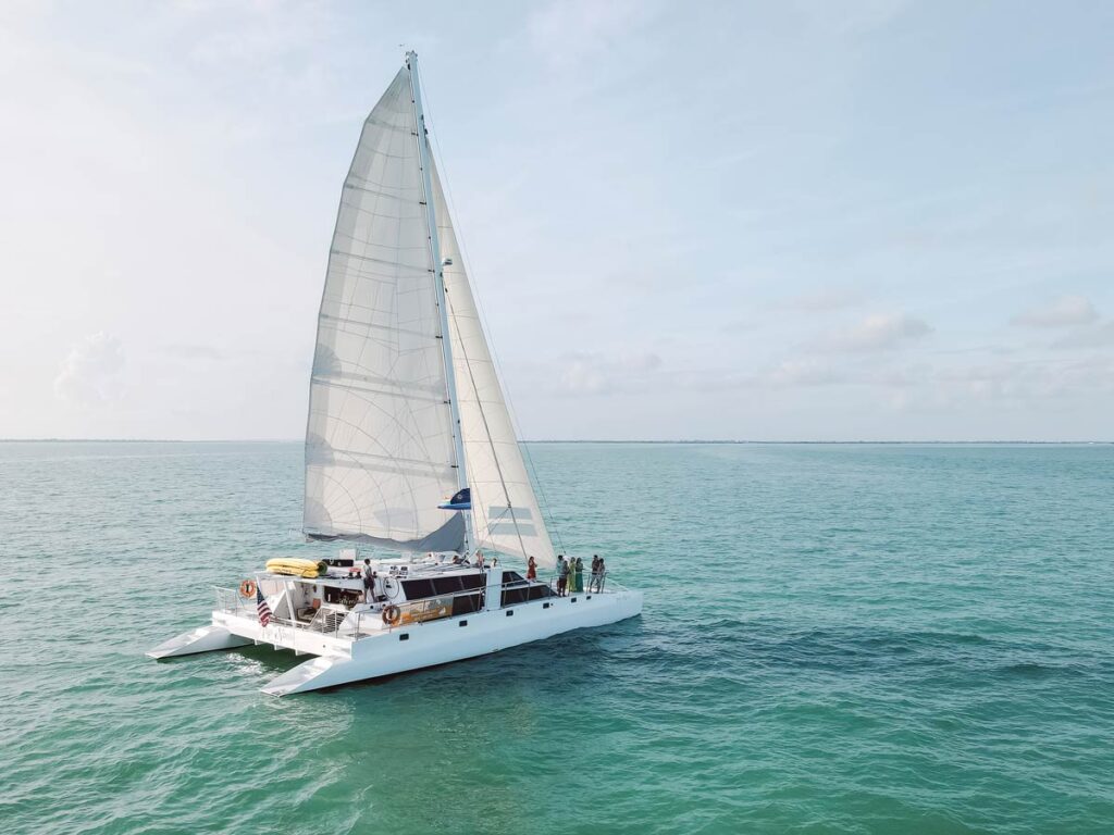 Sailboat At Little Palm Island.