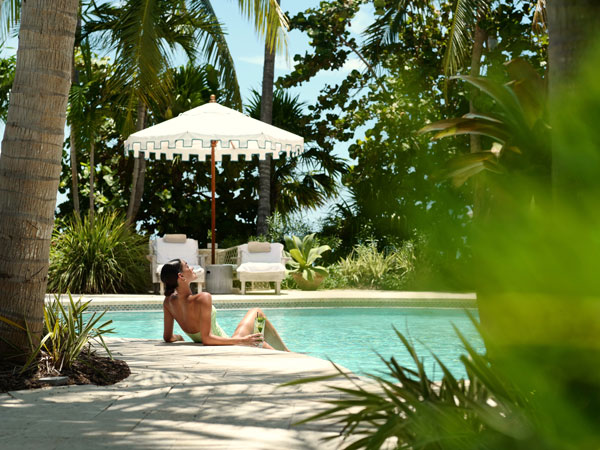 Lady By The Pool.