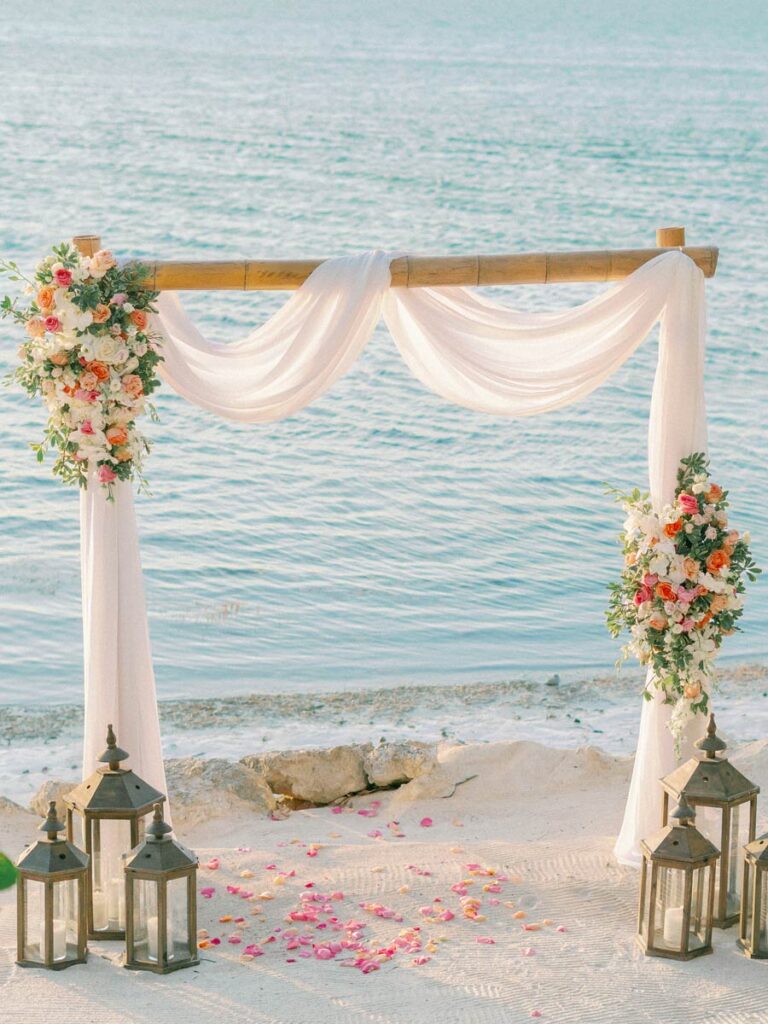 Wedding Arch On The Beach